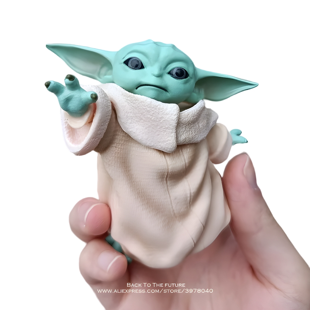 Baby Yoda Products - ハスブロスターウォーズ映画マスターベビーヨーダダースアクションマンダロリアンアニメフィギュアコレクションミニおもちゃモデルギフト
