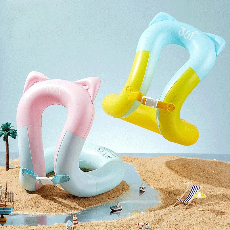 Baby Swimming Floater - 3D 子供水泳リングインフレータブル PVC ベビーフローティングリングポータブルスキューバギア安全なプール Pla プールインフレータブルフロート