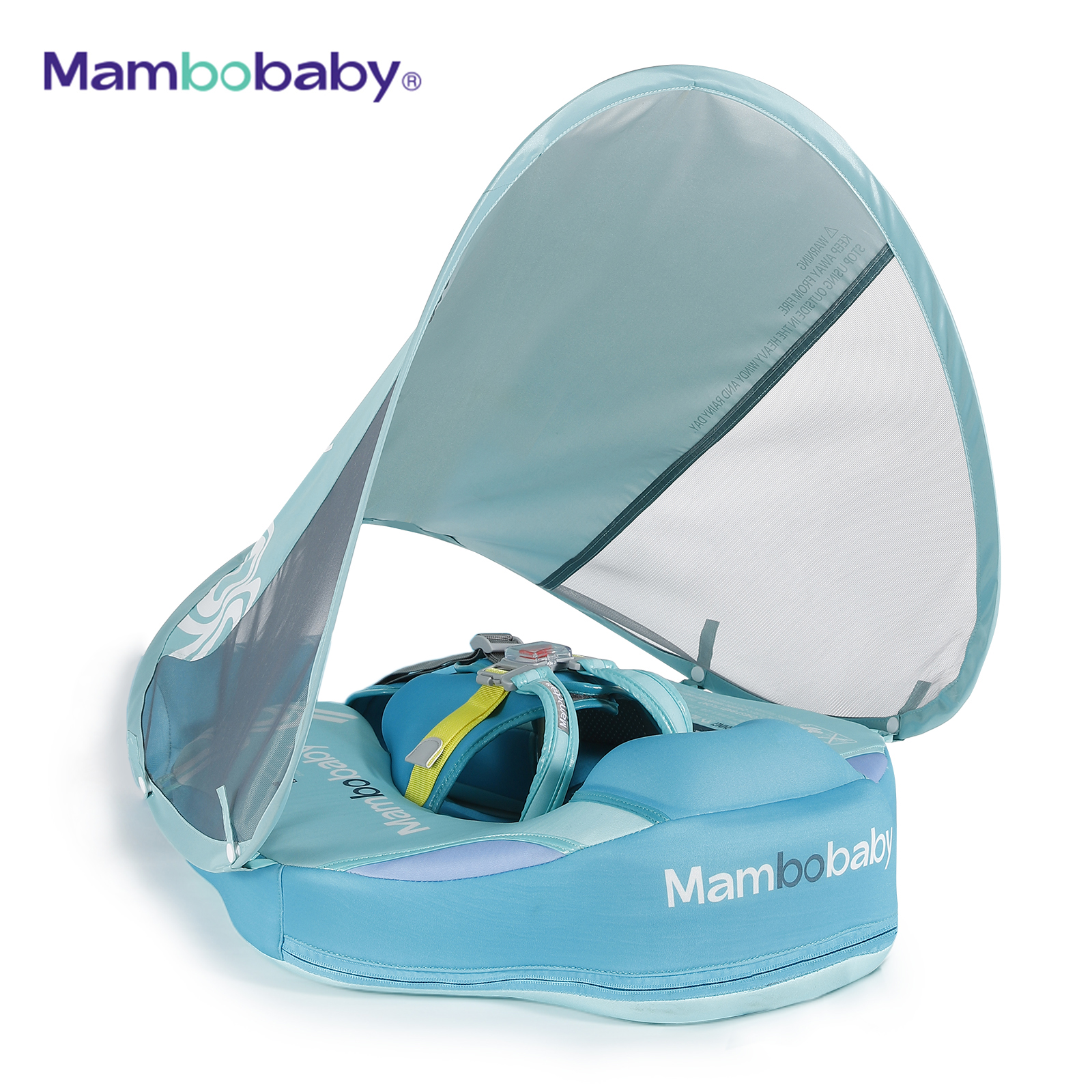 Baby Swimming Floater - Mambobaby フロート ドロップシッピング 非インフレータブル ベビーフロート キャノピー付き