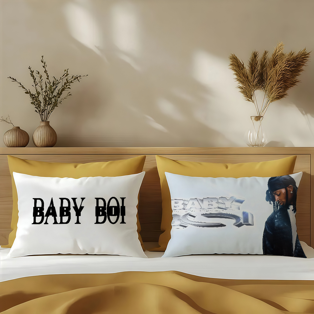 Baby Products Miniso - ラッパー プレイボーイ C-Carti BABY BOI クッションカバー