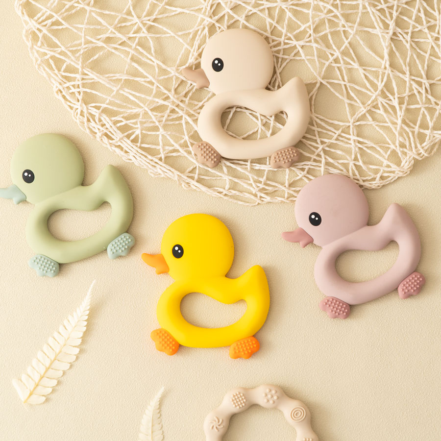 Baby Products List - 1 個ベビーおしゃぶりおもちゃ漫画アヒルシリコーンおしゃぶり赤ちゃんのための BPA フリー歯が生える咀嚼おもちゃソフトおしゃぶりベビーアクセサリー