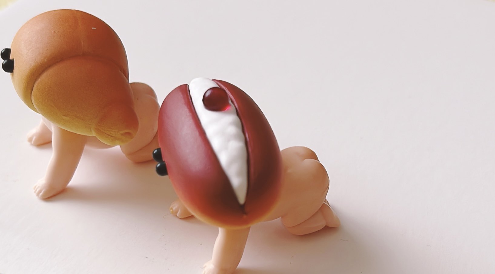 Stasto カプセルおもちゃ面白いパンケッツパンヘッドベビ - Baby Products Cream のレビューと価格