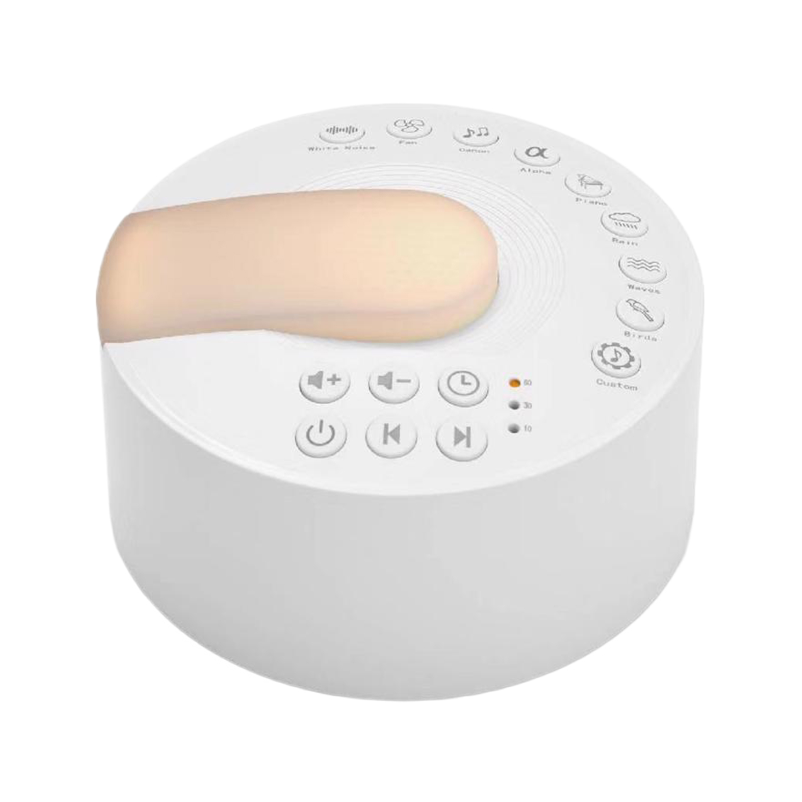 充電式ホワイトノイズマシン睡眠用サウンドマシン赤ちゃん大人用 - White Noise Machine Baby のレビューと価格
