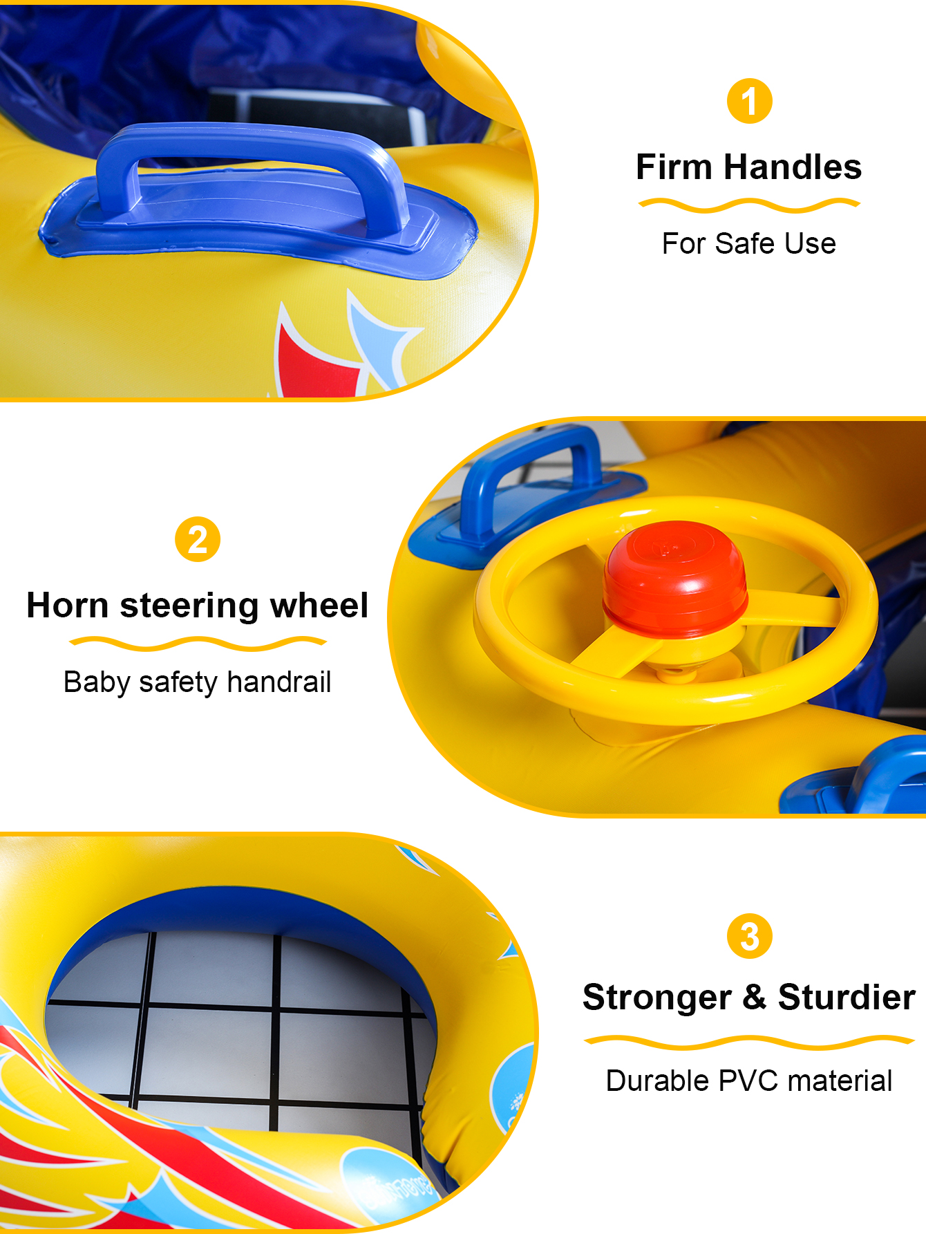 1PC ママとお揃いプール用ベビーフロート、取り外し可能なキ - Baby Swimming Floater のレビューと価格