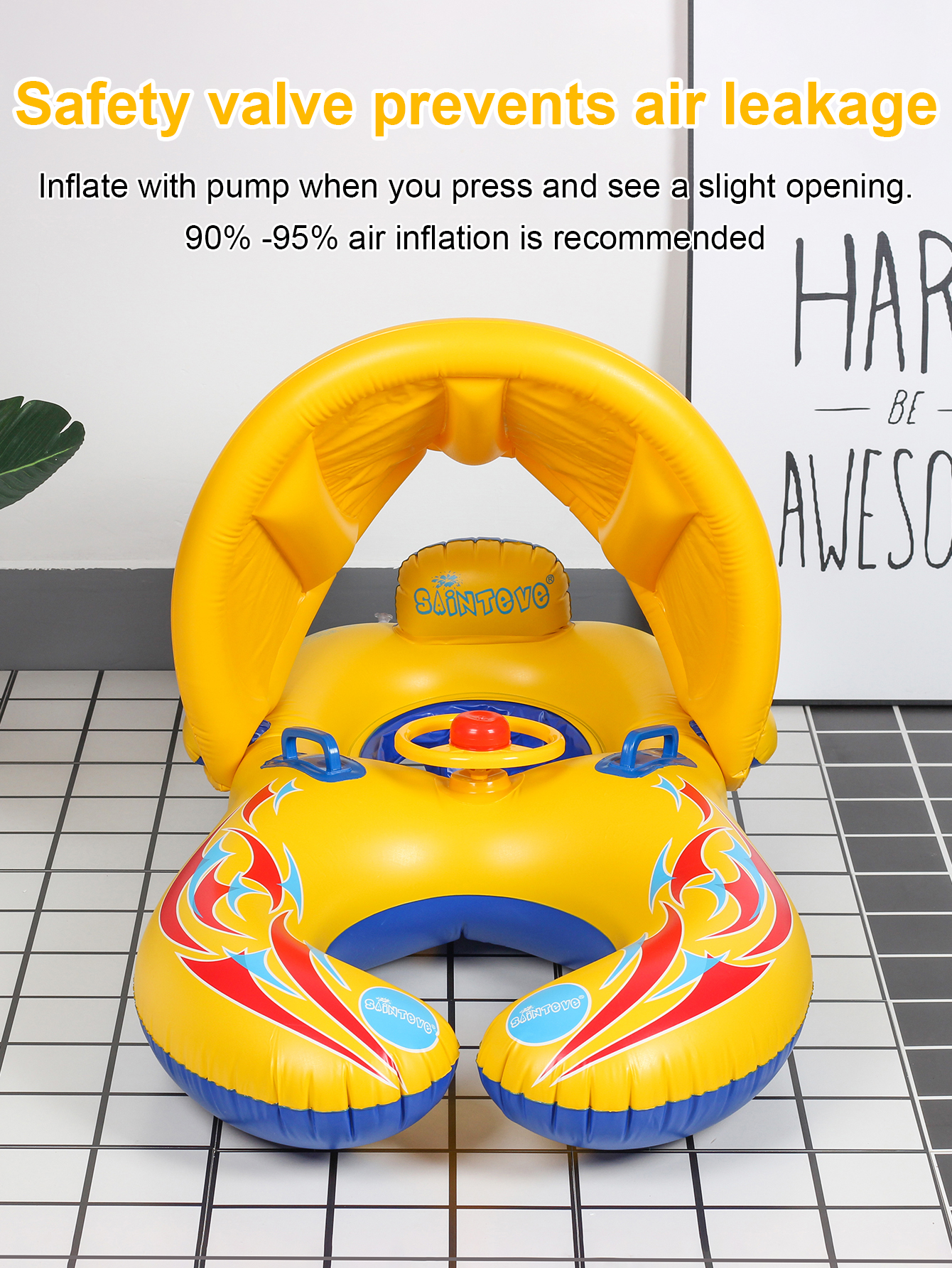 1PC ママとお揃いプール用ベビーフロート、取り外し可能なキ - Baby Swimming Floater のレビューと価格
