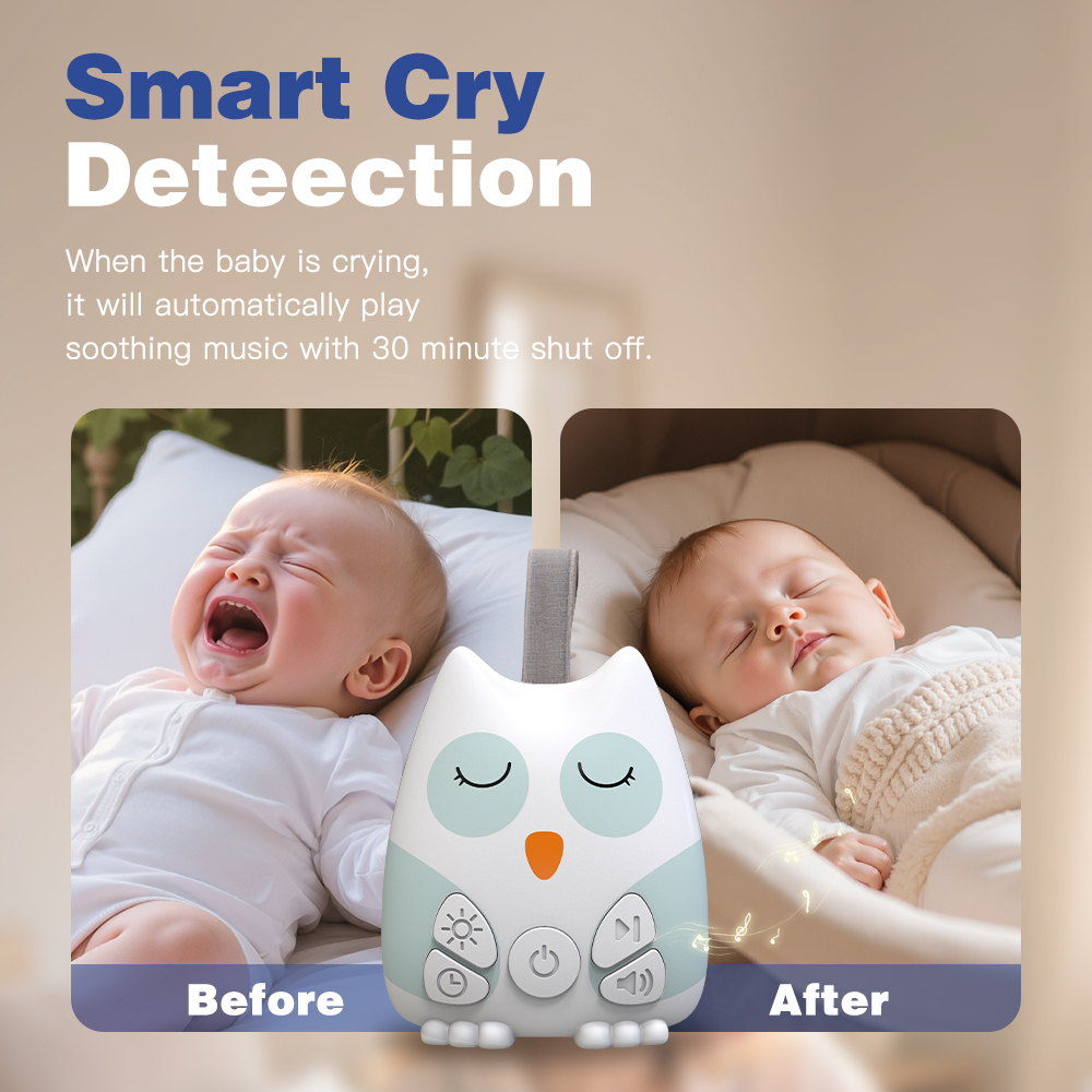 ポータブルホワイトノイズサウンドマシン 赤ちゃん用 30種類 - White Noise Machine Baby のレビューと価格