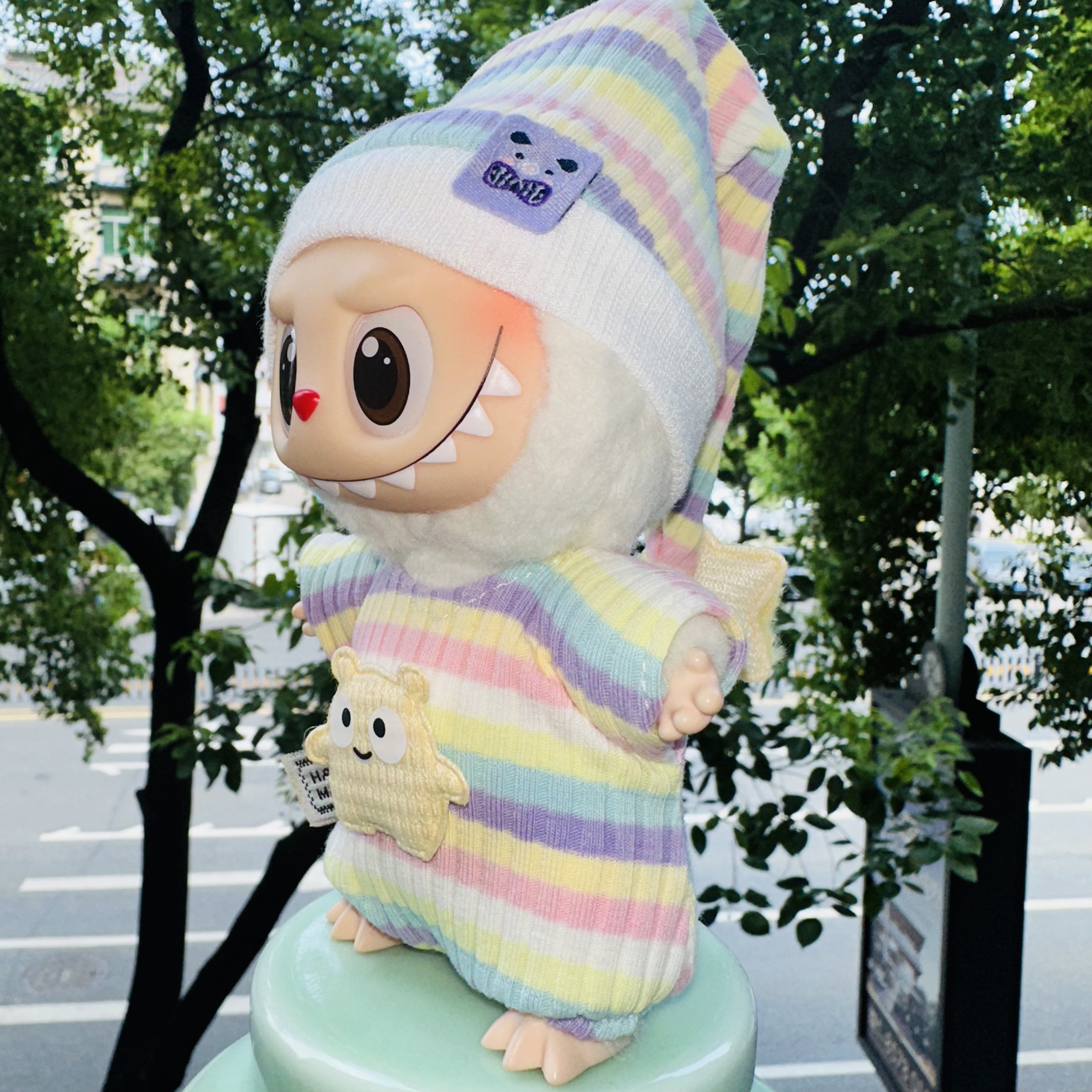 【衣類のみ】ラブブ用 かわいいスター パジャマ 17cm ミ - Baby Products Miniso のレビューと価格