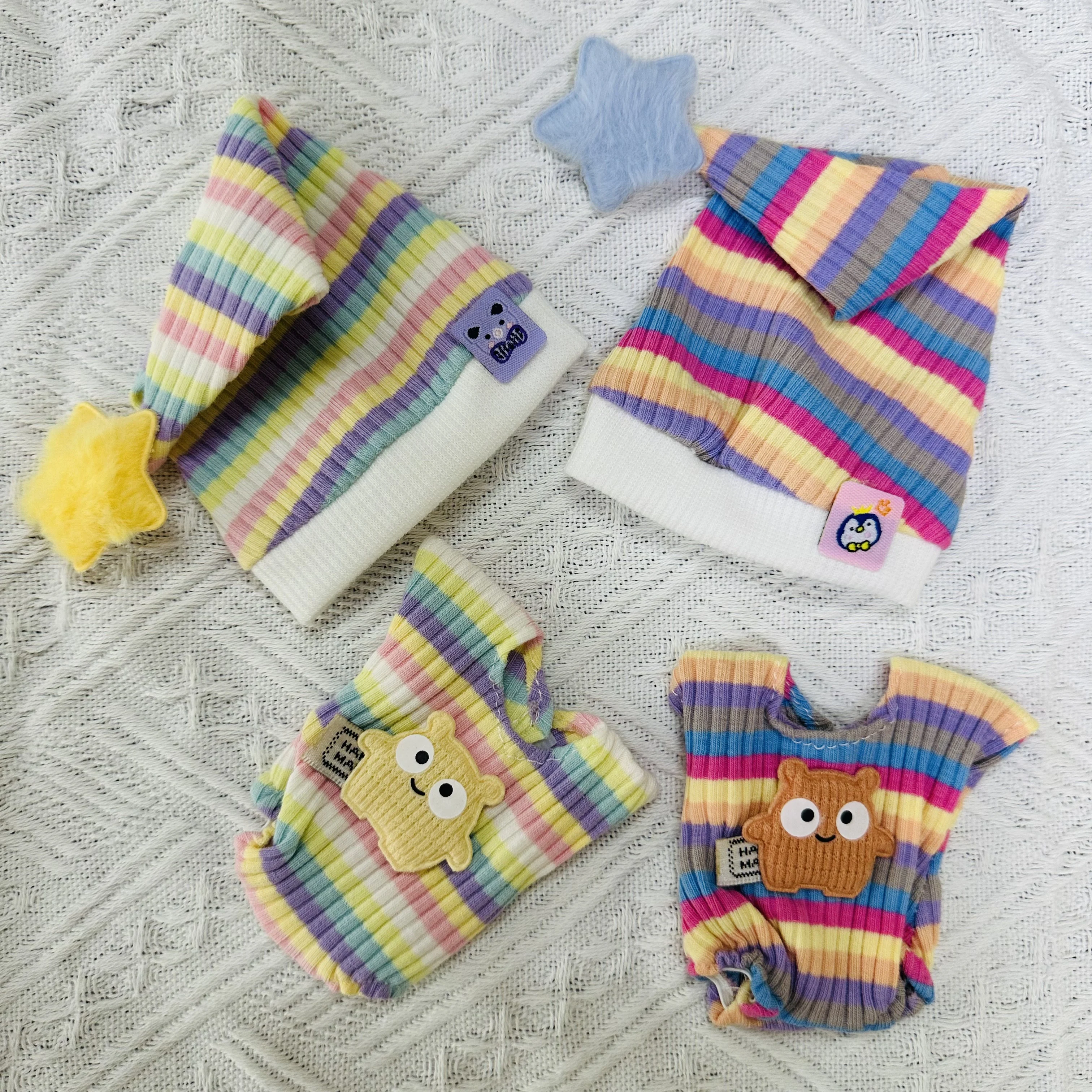 【衣類のみ】ラブブ用 かわいいスター パジャマ 17cm ミ - Baby Products Miniso のレビューと価格