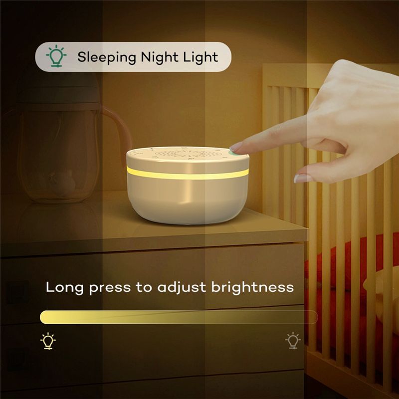 ABXF-Sleep ホワイトノイズポータブルサウンドマシン - White Noise Machine Baby のレビューと価格