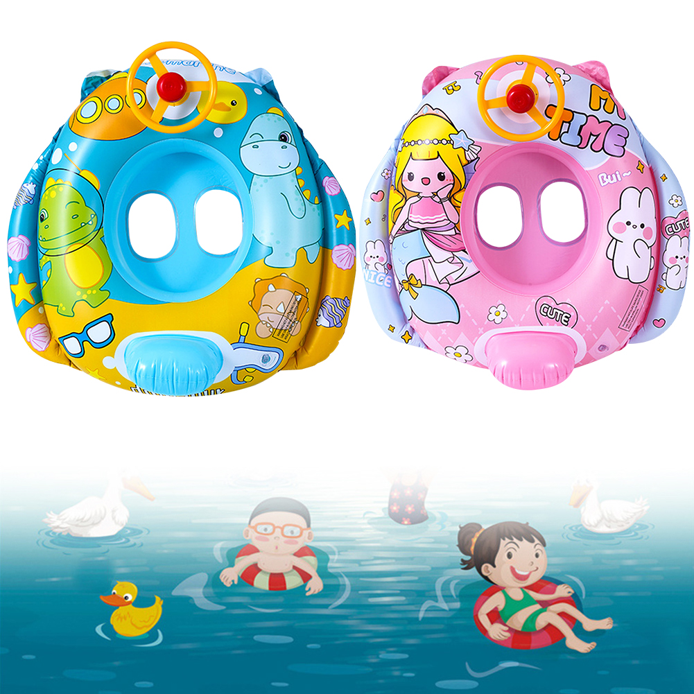 子供インフレータブル水泳リングシート付きベビー水泳フロート水 - Baby Swimming Floater のレビューと価格