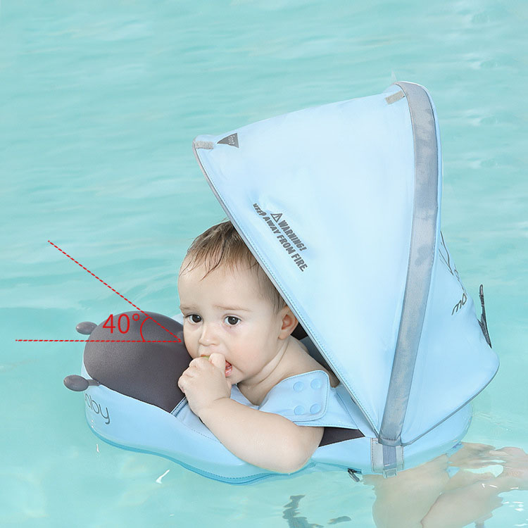 ベビー幼児用浮き輪、横向き浮き輪、マンボベビー非膨張式ベビー - Baby Swimming Floater のレビューと価格