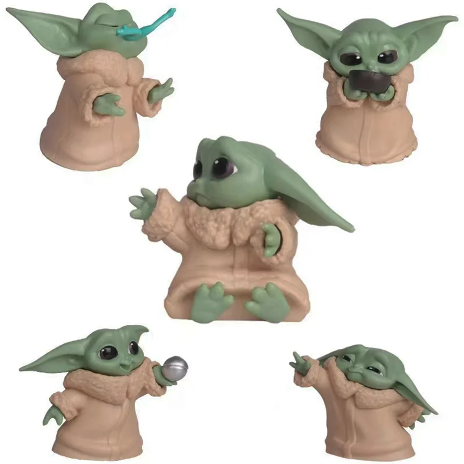 2スタイル6個/セット ディズニーアニメフィギュア 5-8c - Baby Yoda Products のレビューと価格