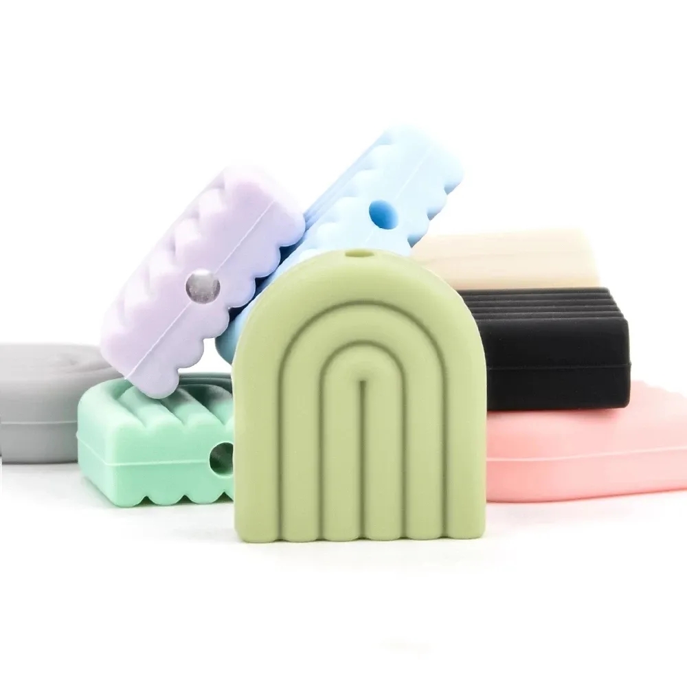 Lofca 40 個レインボーベビーシリコーンビーズ赤ちゃん - Baby Products List のレビューと価格