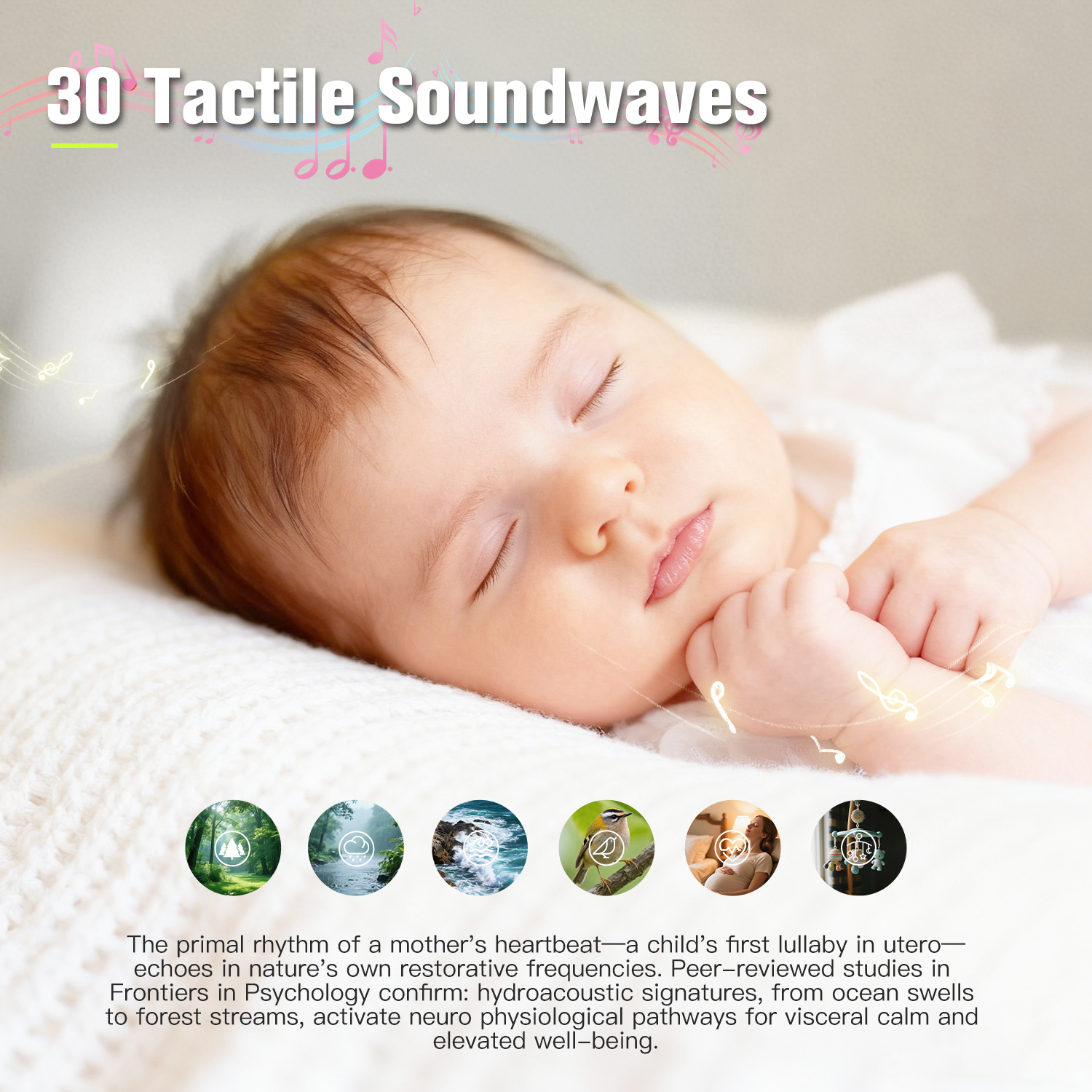 ポータブルホワイトノイズサウンドマシン 赤ちゃん用 30種類 - White Noise Machine Baby のレビューと価格