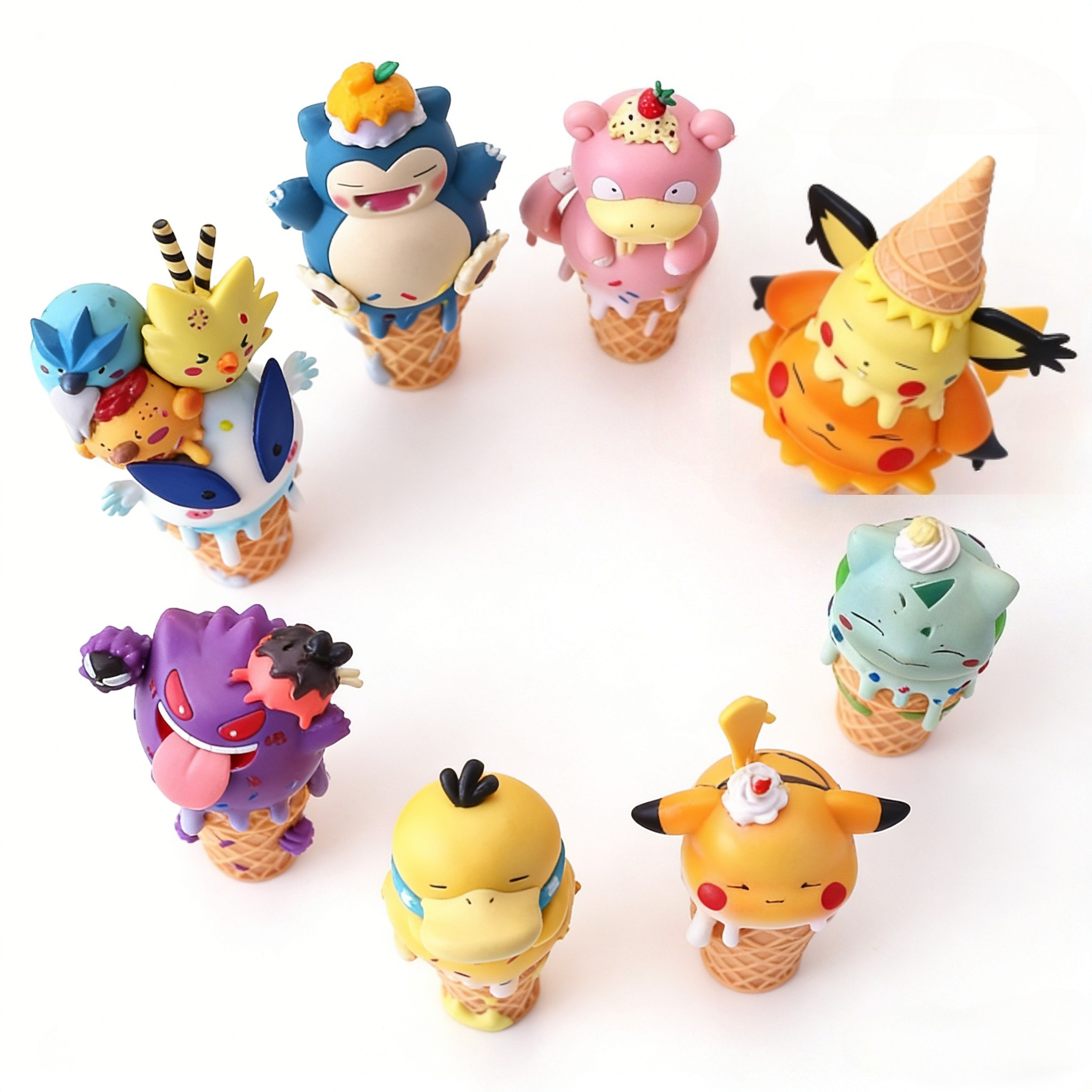 ポケモンアイスクリーム赤ちゃん漫画ピカチュウカビゴンコダック - Baby Products Cream のレビューと価格