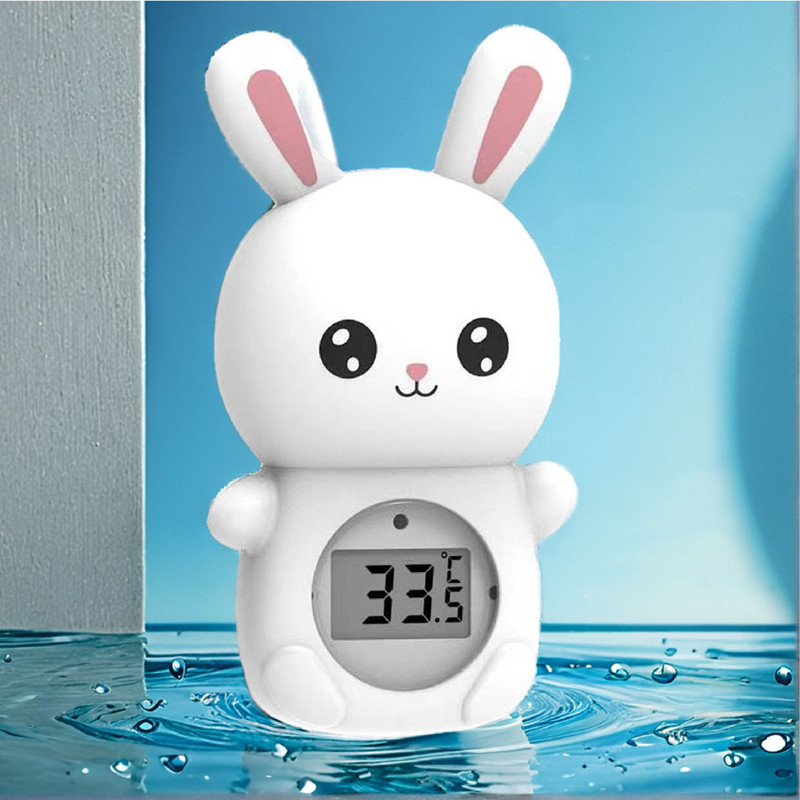 1PC デジタルベビーバス温度計アヒルウサギパンダ水泳プール - Baby Swimming Floater のレビューと価格