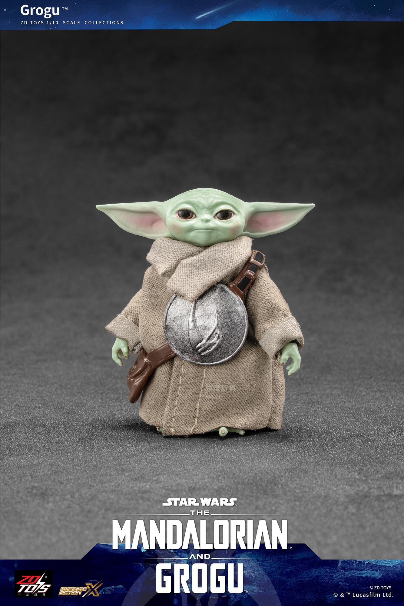 ZD Toys スターウォーズ 1/10 スケール可動フィギ - Baby Yoda Products のレビューと価格