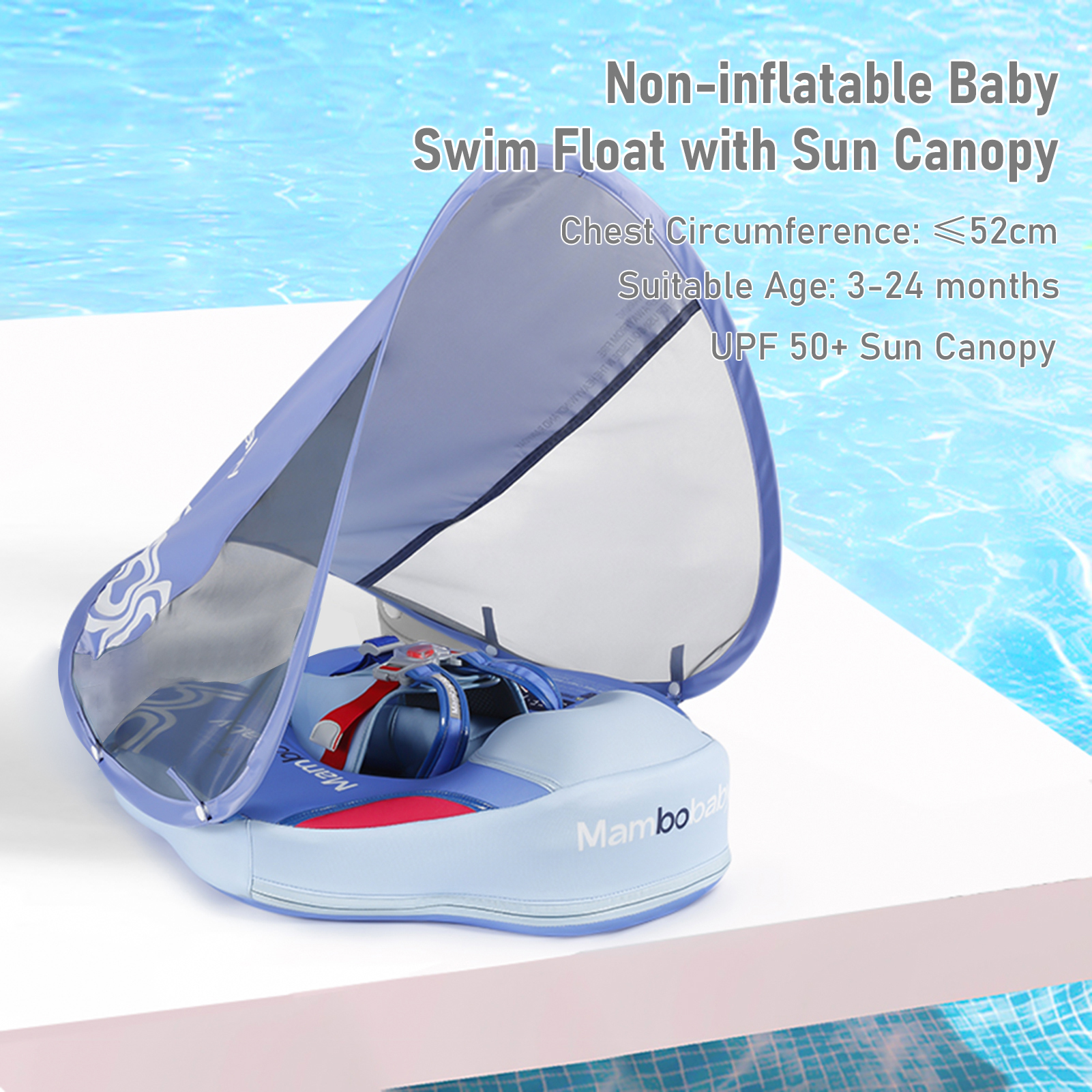 Mambobaby フロート ドロップシッピング 非インフレ - Baby Swimming Floater のレビューと価格