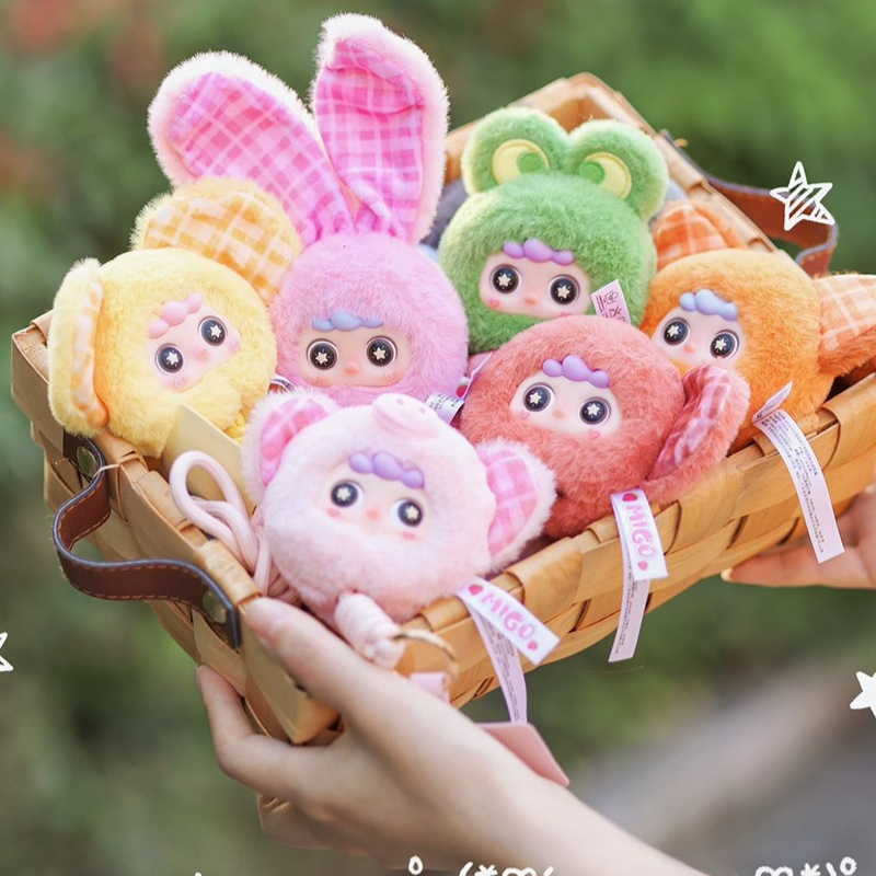 ベビー三ミゴクリームプリン携帯電話ストラップぬいぐるみブライ - Baby Products Cream のレビューと価格