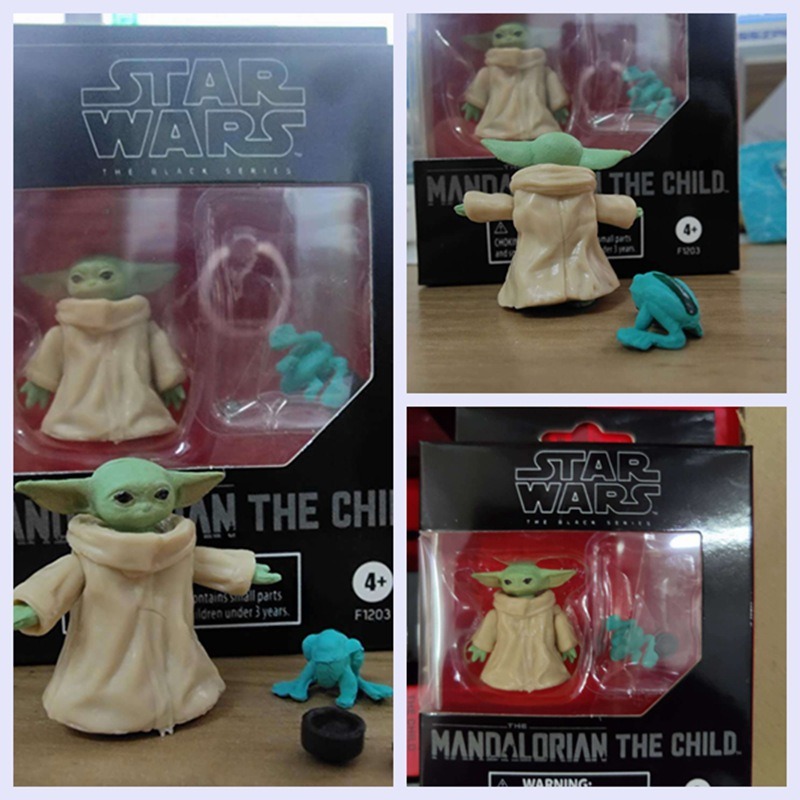 箱入り 3 センチメートル新アニメスターウォーズグローグベビ - Baby Yoda Products のレビューと価格
