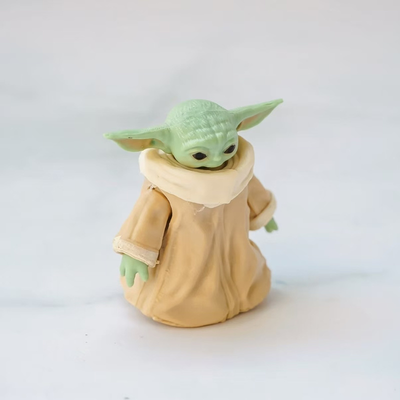 ウォーズヨーダベビーアニメ可動アクションフィギュアかわいいモ - Baby Yoda Products のレビューと価格