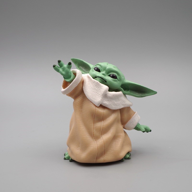 ウォーズヨーダベビーアニメ可動アクションフィギュアかわいいモ - Baby Yoda Products のレビューと価格
