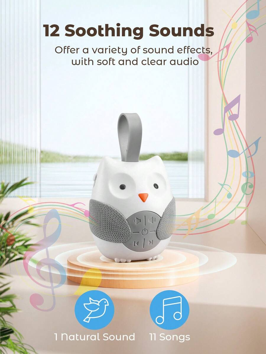 ポータブル睡眠サウンド幼児用ホワイトノイズマシン心地よい音楽 - White Noise Machine Baby のレビューと価格