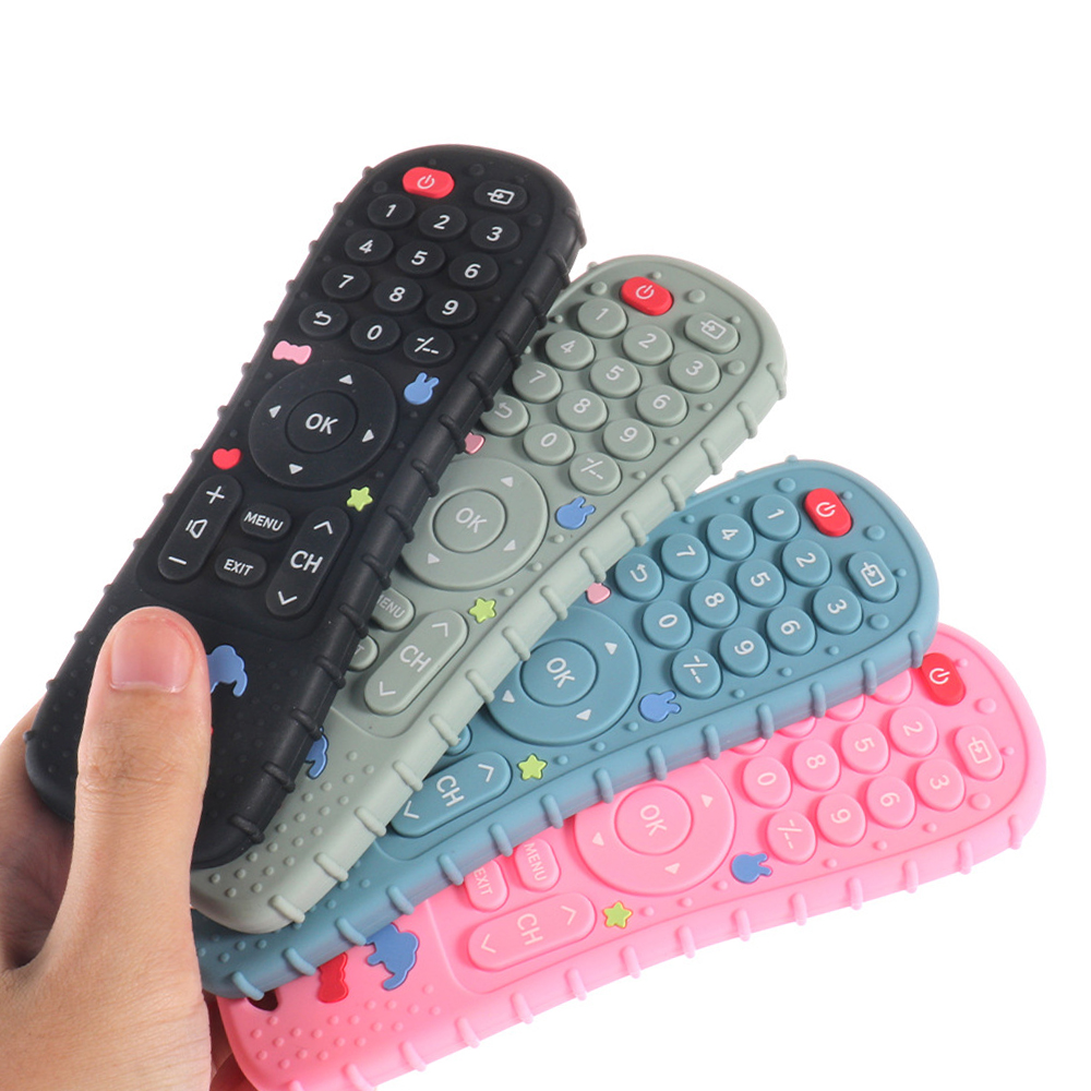 1PC シリコーン赤ちゃんのおもちゃテレビリモコン形状おしゃ - Baby Products List のレビューと価格