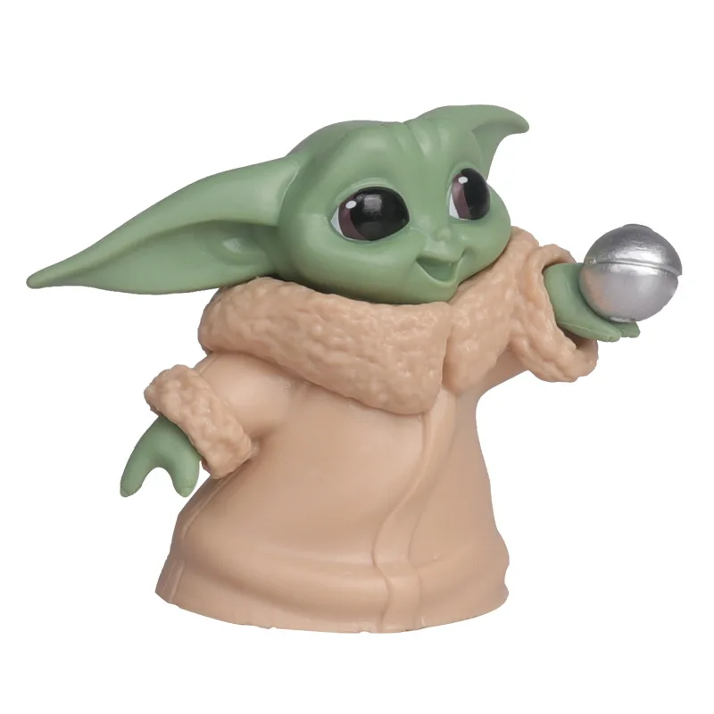 バンダイ 5 個スターウォーズおもちゃマスターベビーヨーダダ - Baby Yoda Products のレビューと価格