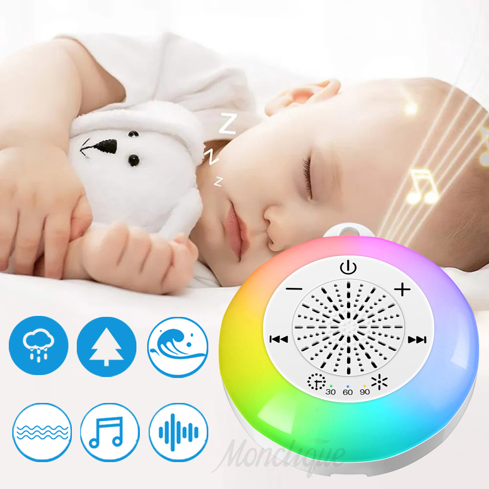 ベビースリープホワイトノイズマシン USB 充電式時限シャッ - White Noise Machine Baby のレビューと価格