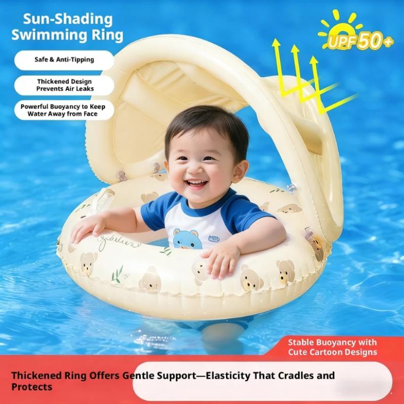 ベビー用スイムフロートリング、子供用安全プール、楽しいお風呂 - Baby Swimming Floater のレビューと価格