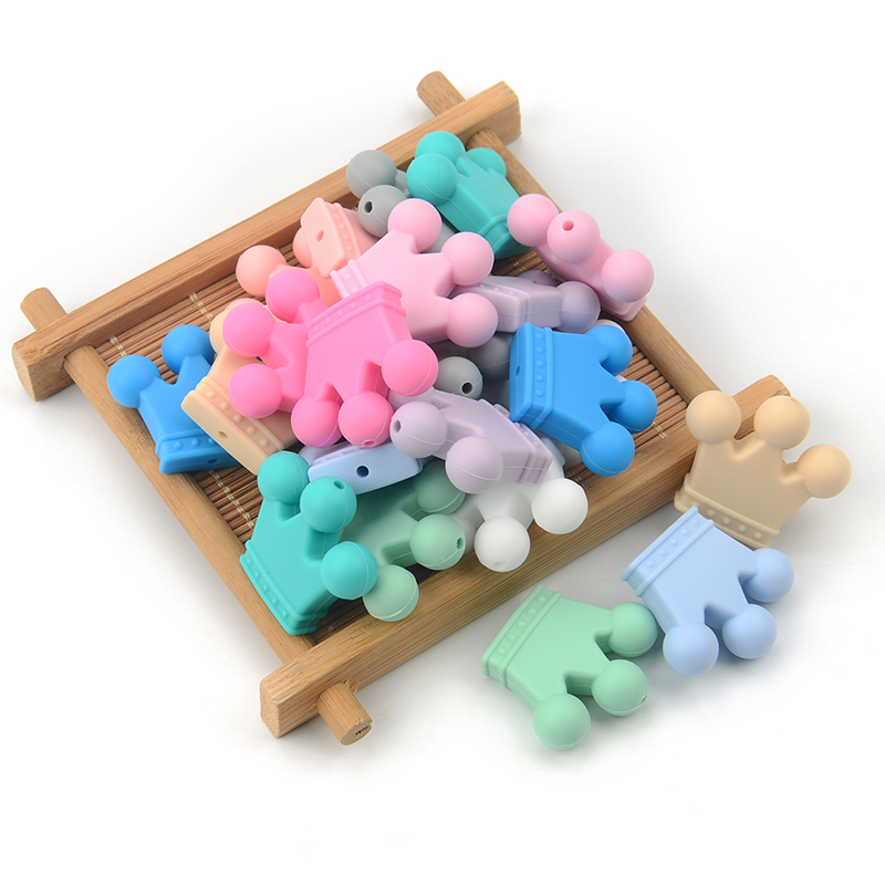 LOFCA 10 ピース/ロットシリコーンクラウンビーズ B - Baby Products List のレビューと価格